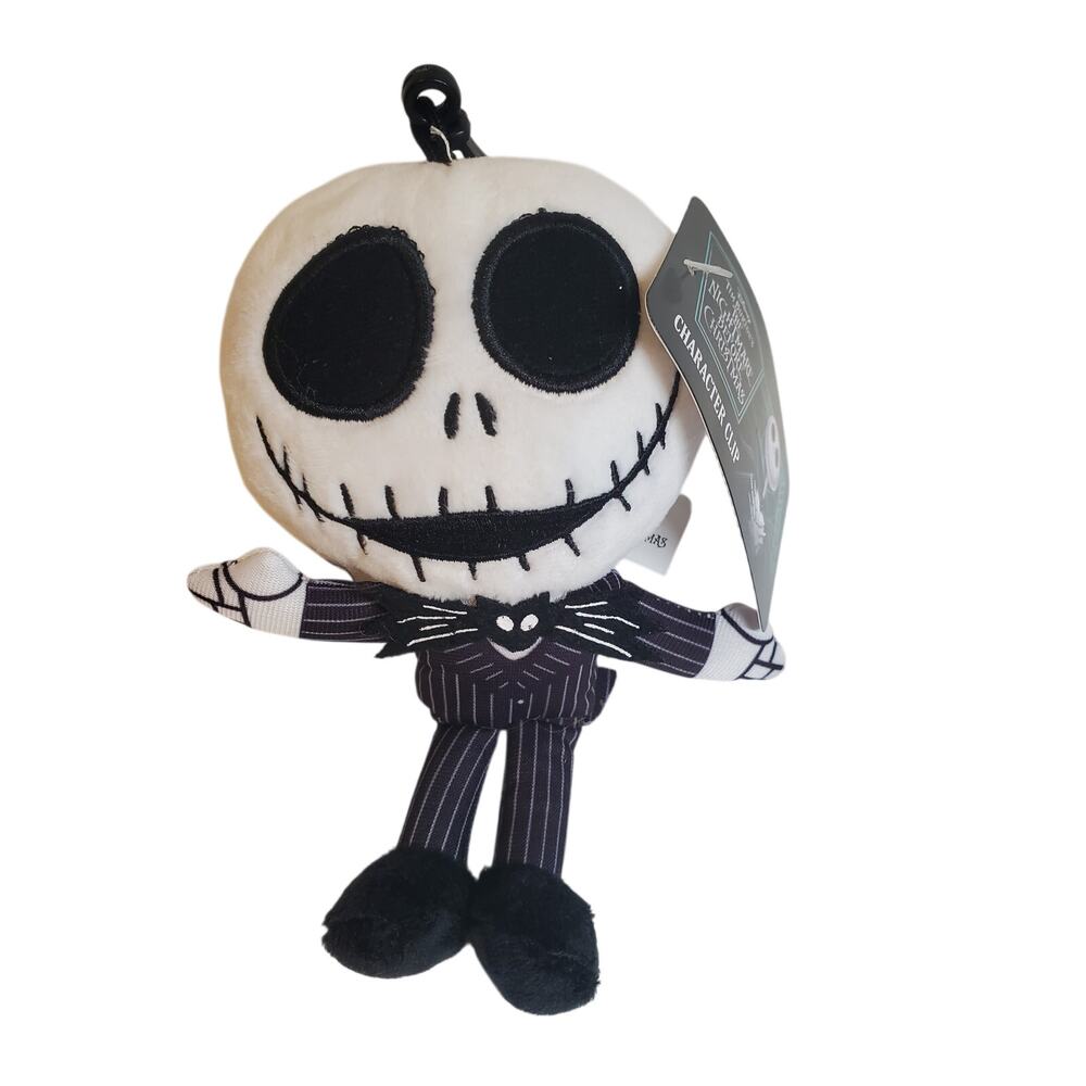 Jack Skellington Clip Plush - 6" Disney Nightmare Before Christmas